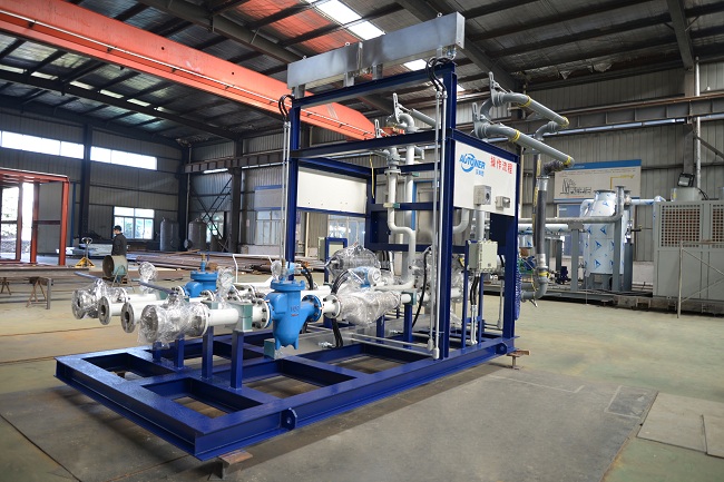 LNG氣化撬集氣化、調(diào)壓、加臭工藝于一體